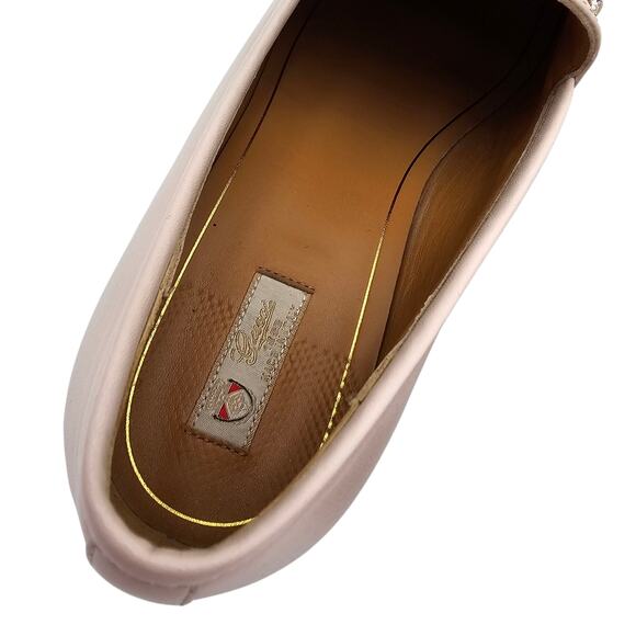 Gucci Jordaan Horsebit Slip On Loafer Pink Leather Crystal Size 38.5 US 8.5 - Picture 13 of 13